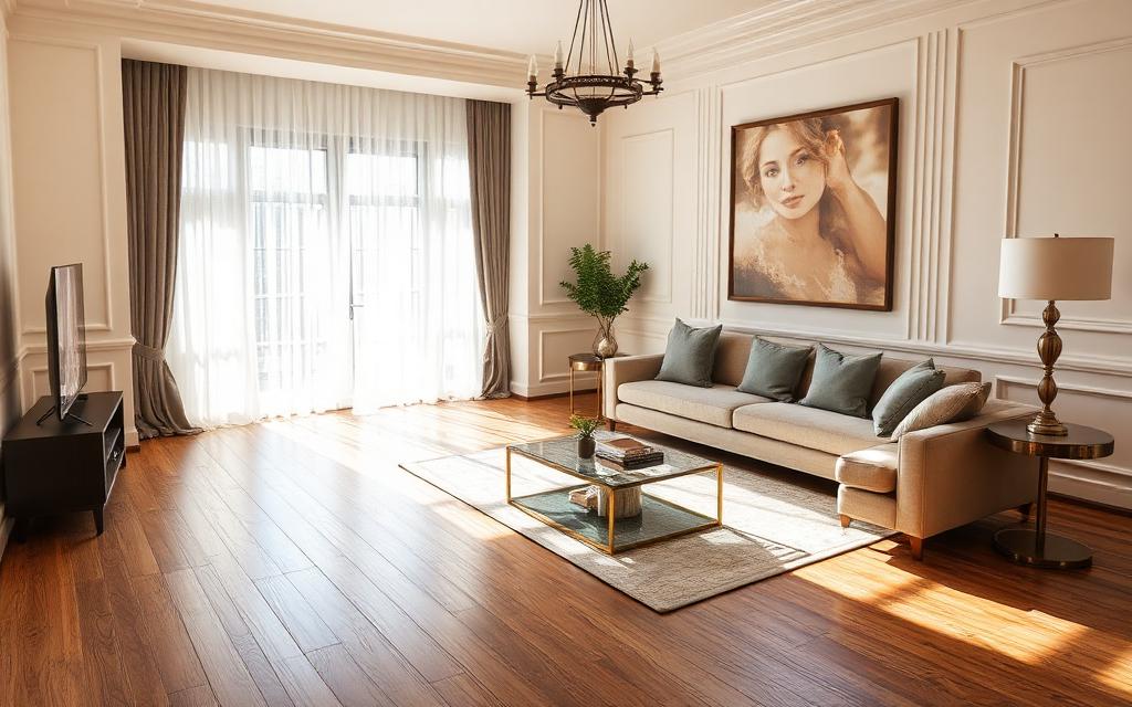 Proteção UV para móveis, pisos e interiores envidraçados